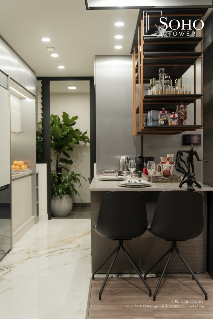Pantry Bếp Và Khu Sinh Hoạt Chung